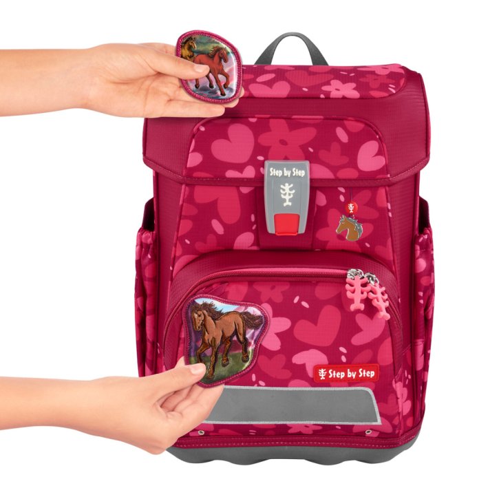 Step by Step Cloud Schulranzenset wild horse Nora